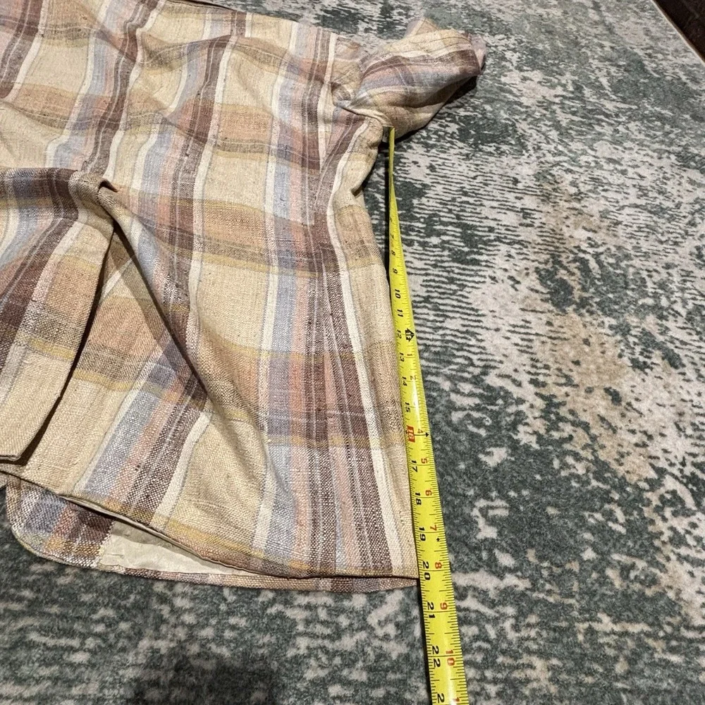 Vintage 1970s Knickers plaid blazer Size 44